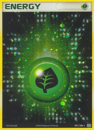 Grass Energy (101/106) [Emerald] Holofoil - Holo Rare