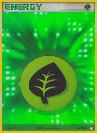 Grass Energy (103/108) [Power Keepers] Holofoil - Rare