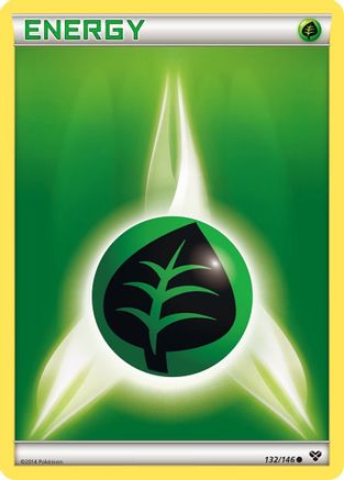 Grass Energy (132/146) [XY Base Set] Normal - Common