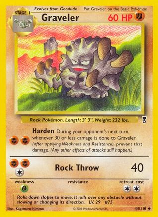 Graveler (44/110) [Legendary Collection] Normal - Uncommon