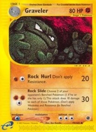 Graveler (79/165) [Expedition] Reverse Holofoil - Uncommon