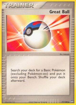 Great Ball (77/108) [Power Keepers] Normal - Uncommon