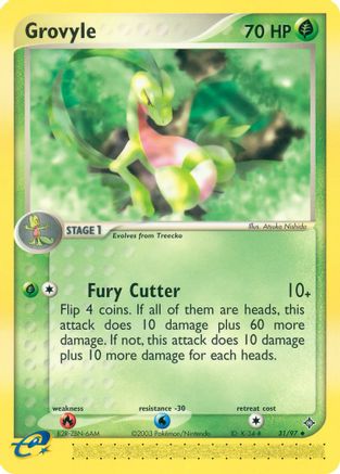 Grovyle (31/97) [Dragon] Normal - Uncommon