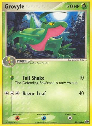 Grovyle (28/106) [Emerald] Normal - Uncommon