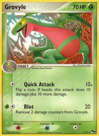 Grovyle (7/17) [POP Series 4] Normal - Uncommon