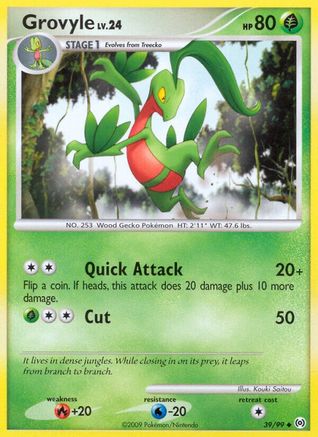 Grovyle (039/99) [Arceus] Normal - Uncommon