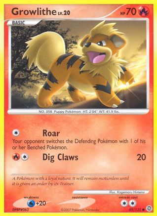 Growlithe (089/132) [Secret Wonders] Normal - Common