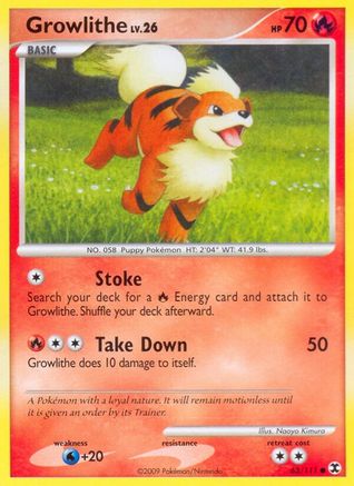 Growlithe (063/111) [Rising Rivals] Normal - Common