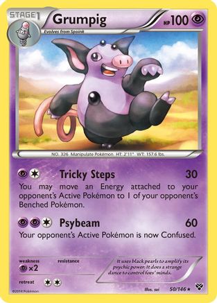 Grumpig (50/146) [XY Base Set] Normal - Rare