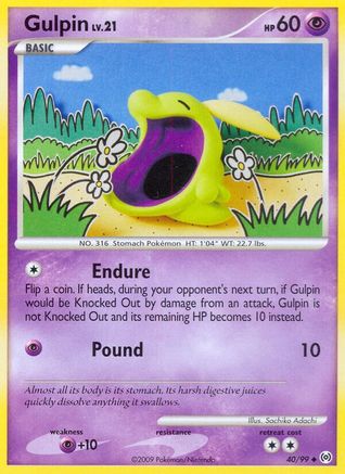 Gulpin (040/99) [Arceus] Normal - Uncommon