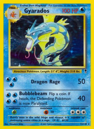 Gyarados (12/110) [Legendary Collection] Holofoil - Holo Rare