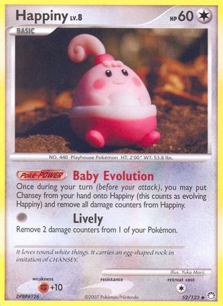 Happiny (052/123) [Mysterious Treasures] Normal - Uncommon