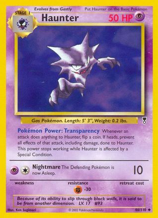 Haunter (46/110) [Legendary Collection] Normal - Uncommon
