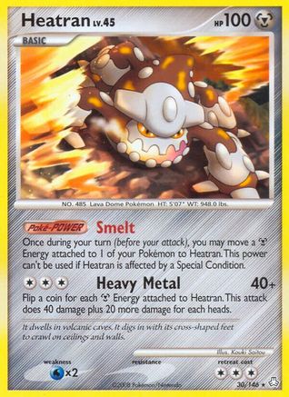 Heatran (30/146) [Legends Awakened] Normal - Rare