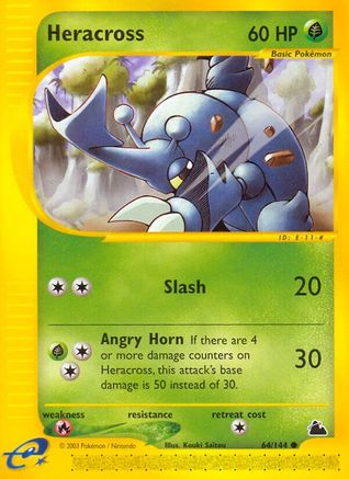 Heracross (64/144) [Skyridge] Normal - Common