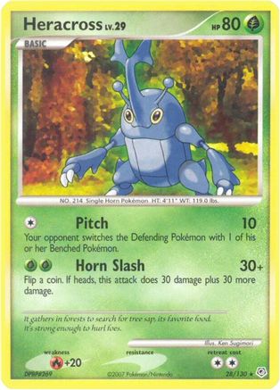 Heracross (28/130) [Diamond and Pearl] Normal - Rare