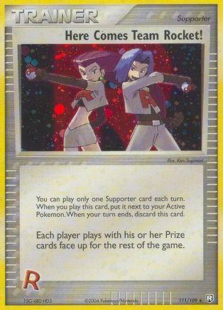 Here Comes Team Rocket! (111/109) [Team Rocket Returns] Normal - Secret Rare