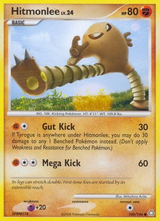 Hitmonlee (100/146) [Legends Awakened] Normal - Common