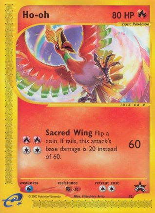 Ho-oh (052/53) [WoTC Promo] Normal - Promo