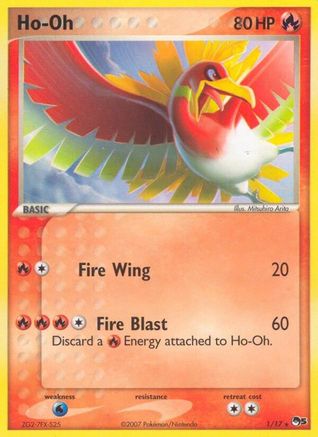 Ho-Oh (1/17) [POP Series 5] Holofoil - Rare