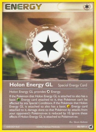 Holon Energy GL (85/101) [Dragon Frontiers] Reverse Holofoil - Rare