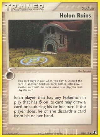 Holon Ruins (096/113) [Delta Species] Normal - Uncommon