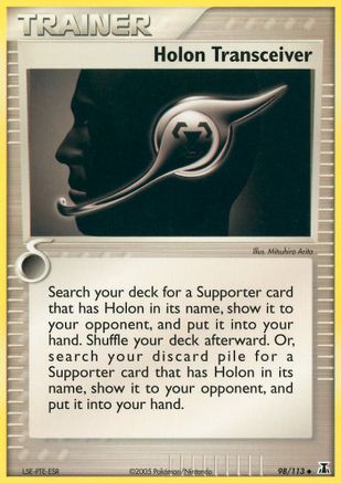 Holon Transceiver (098/113) [Delta Species] Normal - Uncommon