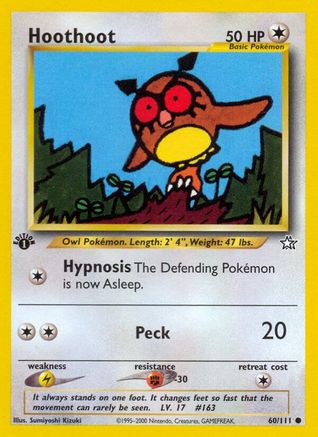 Hoothoot (060/111) [Neo Genesis] 1st Edition - Common