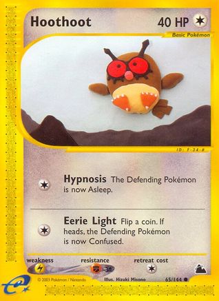 Hoothoot (65/144) [Skyridge] Normal - Common