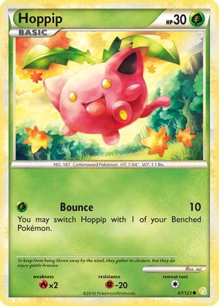 Hoppip (067/123) [HeartGold SoulSilver] Normal - Common