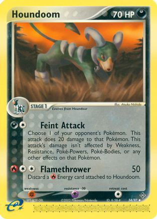 Houndoom (034/97) [Dragon] Normal - Uncommon