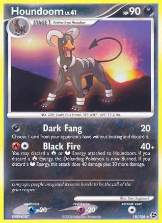 Houndoom (18/106) [Great Encounters] Normal - Rare