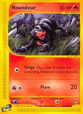Houndour (086/147) [Aquapolis] Normal - Common