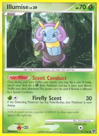 Illumise (71/106) [Great Encounters] Normal - Common