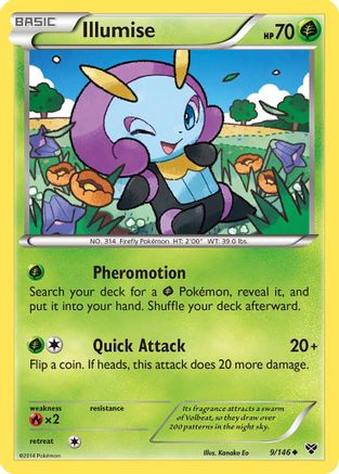 Illumise (9/146) [XY Base Set] Normal - Uncommon