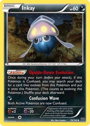 Inkay (74/146) [XY Base Set] Normal - Uncommon