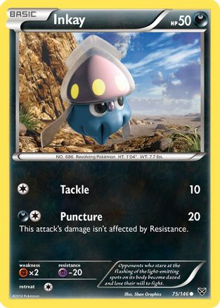 Inkay (75/146) [XY Base Set] Normal - Common