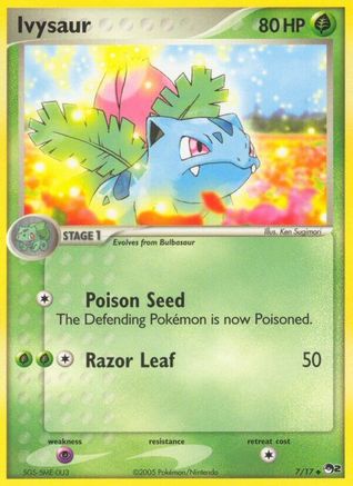 Ivysaur (7/17) [POP Series 2] Normal - Uncommon