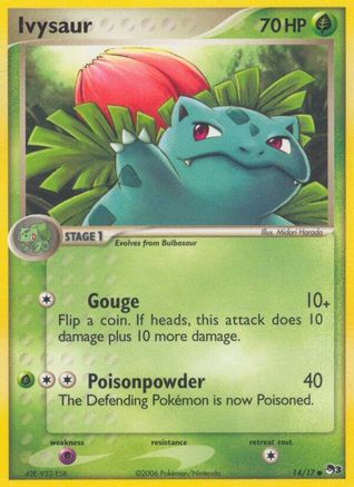 Ivysaur (14/17) [POP Series 3] Normal - Common