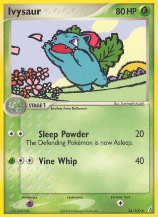Ivysaur (034/100) [Crystal Guardians] Normal - Uncommon