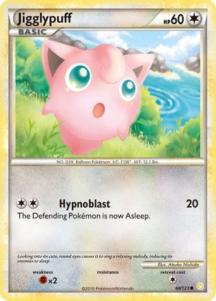 Jigglypuff (068/123) [HeartGold SoulSilver] Normal - Common