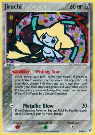 Jirachi (9/107) [Deoxys] Holofoil - Holo Rare