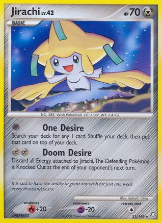 Jirachi (31/146) [Legends Awakened] Normal - Rare
