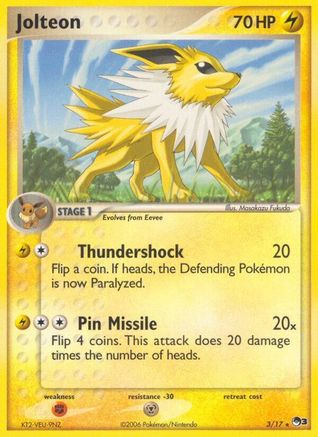 Jolteon (003/017) [POP Series 3] Normal - Rare