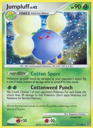Jumpluff (11/132) [Secret Wonders] Reverse Holofoil - Holo Rare