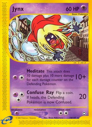 Jynx (18/147) [Aquapolis] Normal - Rare