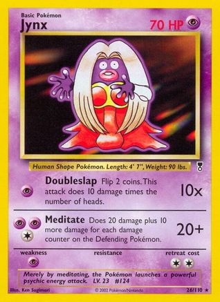 Jynx (26/110) [Legendary Collection] Reverse Holofoil - Rare