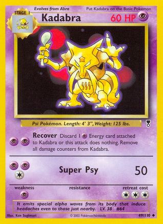 Kadabra (49/110) [Legendary Collection] Normal - Uncommon