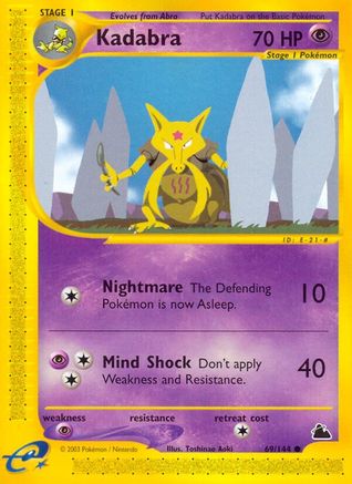 Kadabra (69/144) [Skyridge] Normal - Common