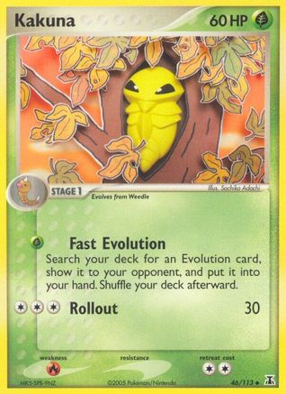 Kakuna (046/113) [Delta Species] Normal - Uncommon